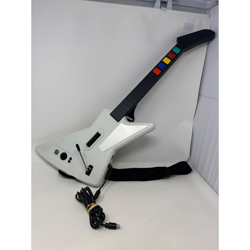 Xbox 360 Guitar Hero RedOctane X-Plorer‎ Wired Controller White Model 95055 PC